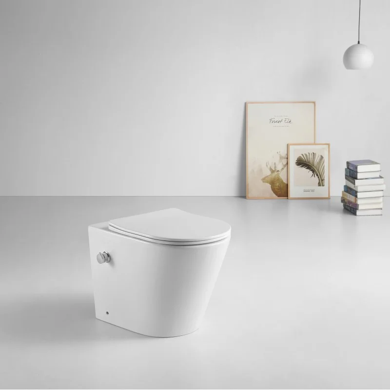Klozet KLZ002 Rimless Back-to-Wall WC